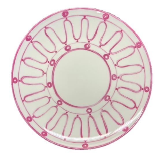 Mya Pink Dinner Plate